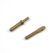 Cnc Machining Custom Copper Knurled Brass Hollow Dowel Pins with Internal Thread